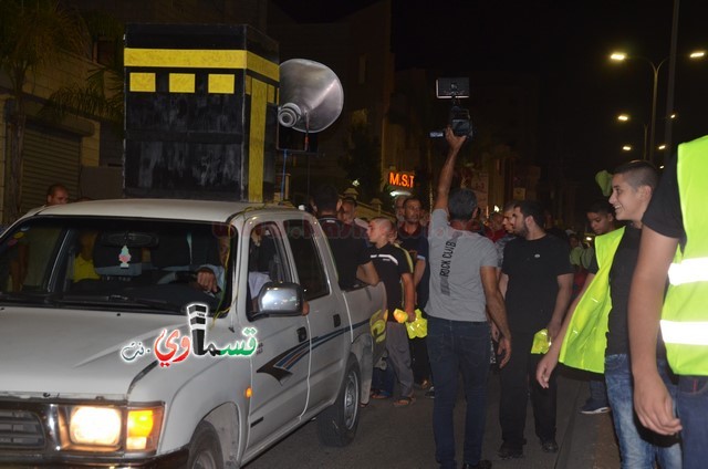 فيديو : الرئيس عادل بدير والجيل اذهبي يشاركون الأهالي والأطفال  بمسيرة عيد الأضحى 